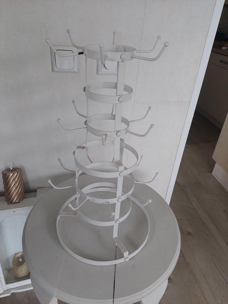 Frans flessenrek vintage brocante, Antiek en Kunst, Ophalen of Verzenden