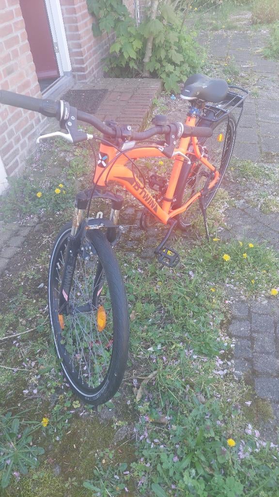 Jongens fiets, Fietsen en Brommers, Fietsen | Jongens, Gebruikt, Handrem, BTWIN, Ophalen