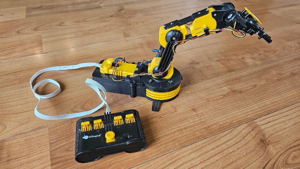 robotarm met usb interface inclusief batterijen, Hobby en Vrije tijd, Elektronica-componenten, Ophalen of Verzenden, Zo goed als nieuw