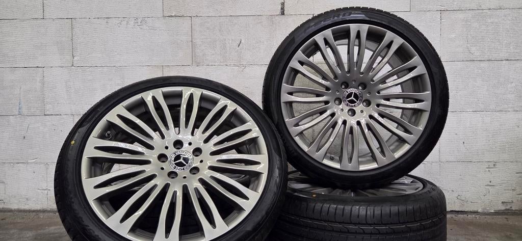 20" Mercedes W222 S-klasse orig velgen zomerbanden zgan, Auto-onderdelen, Banden en Velgen, Banden en Velgen, Zomerbanden, 20 inch