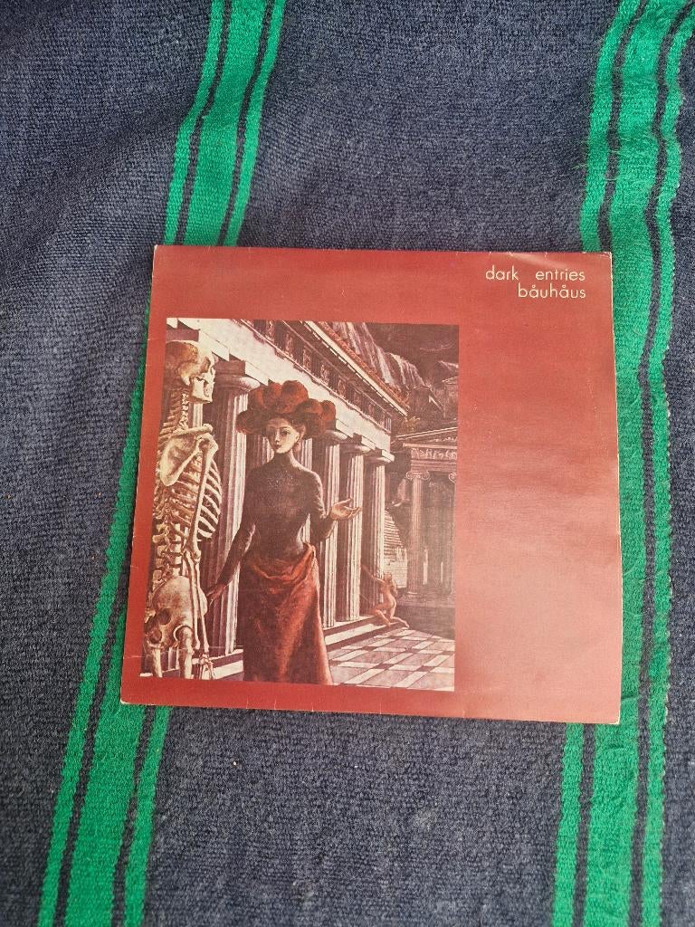 Bauhaus - Dark entries (alleen de fotohoes), Gebruikt, 7 inch, Single, Ophalen of Verzenden