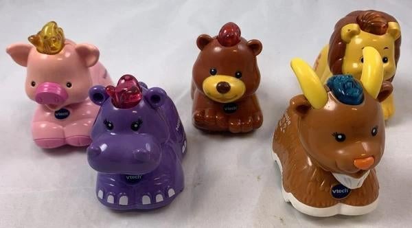 VTech Zoef Zoef Dieren 5 stuks verzameling partij set