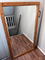 Grote spiegel 60x135 cm met overschilderbare lijst, Huis en Inrichting, Woonaccessoires | Spiegels, Ophalen, Gebruikt, 100 tot 150 cm