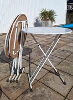 Stevige inklapbare statafels - Ideaal voor elk evenement, Ophalen of Verzenden, Gebruikt