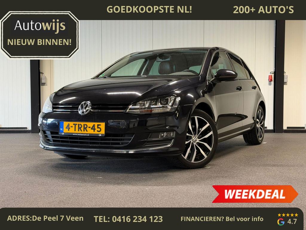 Volkswagen Golf 1.4 TSI ACT Highline|Distributie VV|TREKHAAK, Euro 5, Gebruikt, 4 cilinders, Zwart