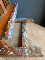 Vintage Schildersezel - Beukenhout!, Antiek en Kunst, Ophalen