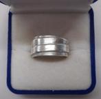Zilveren modernist ring maat 17 nr.1303, Verzenden, Zo goed als nieuw, 17 tot 18, Dame