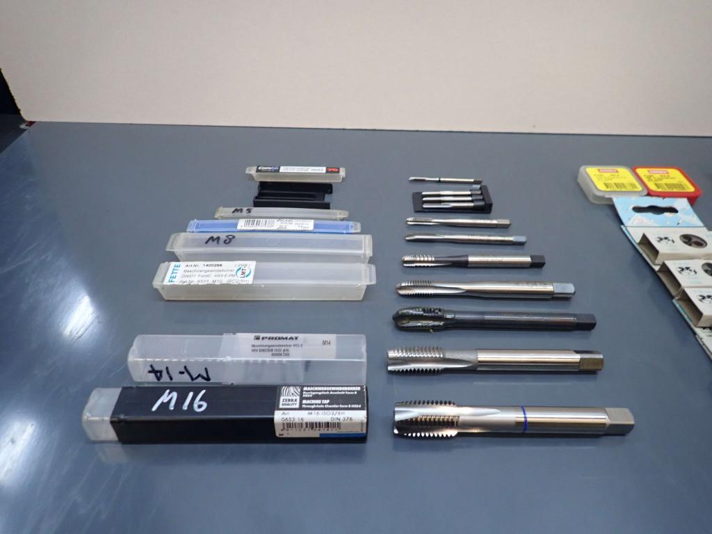 Nieuwe Tappen en Snijplaten / machinetappen M3 t/m M16, Niet ingevuld, Niet ingevuld, Nieuw, Ophalen of Verzenden