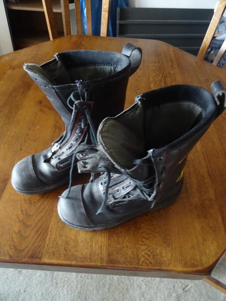 Haix Profi fire fighter schoenen maat 43, Ophalen of Verzenden, Werkschoenen, Gedragen, Zwart