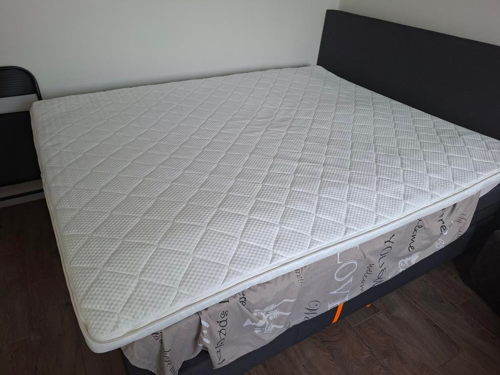 IKEA NYLÄGET matras topper 160x200cm, Ophalen, Tweepersoons, Zo goed als nieuw, Matras