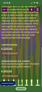 Camper ticket lowlands met stroom 2026, Tickets en Kaartjes, Drie personen of meer