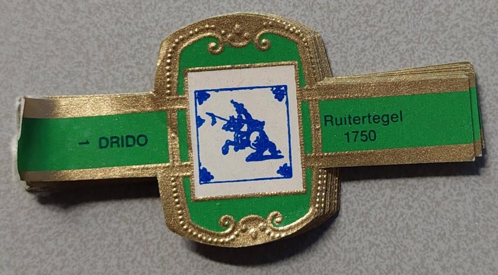 Sigarenbandjes, Ophalen of Verzenden, Gebruikt, Sigarenbandjes