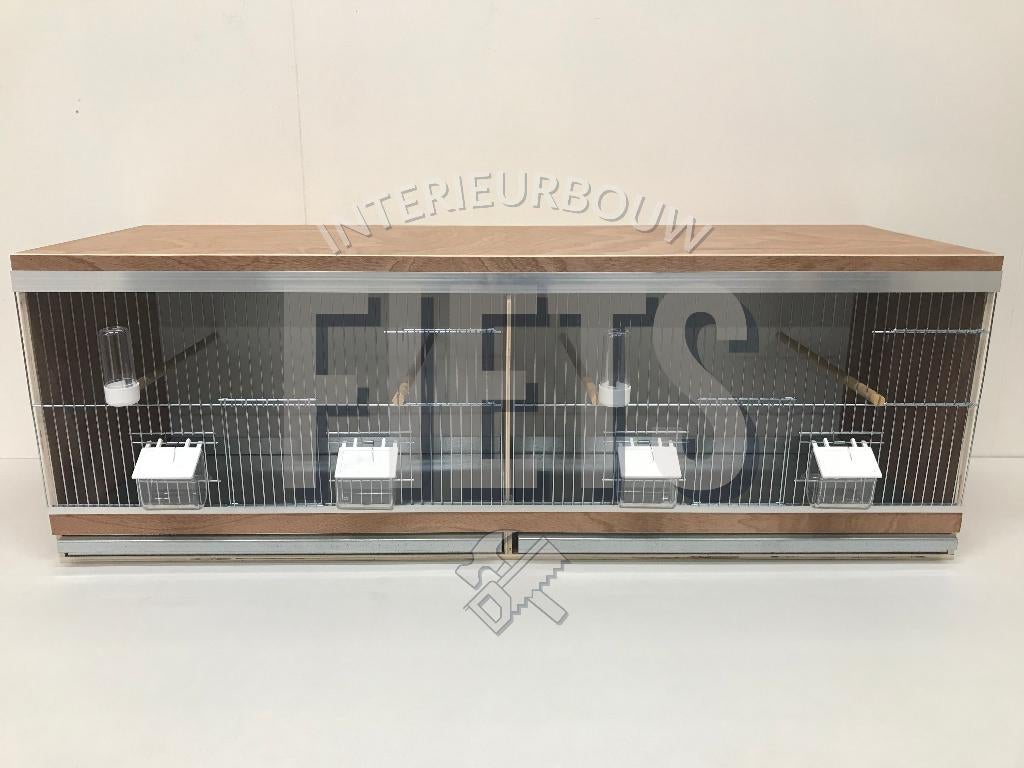 Houten kweekkooien | Broedkooien 121,5 x 40 x 40 Dubbel, Ophalen of Verzenden, Nieuw, Hout, Broedkooi of Kweekkooi