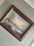 Schilderij 'Zonsopgang aan Zee' van Van Nesse, Ophalen