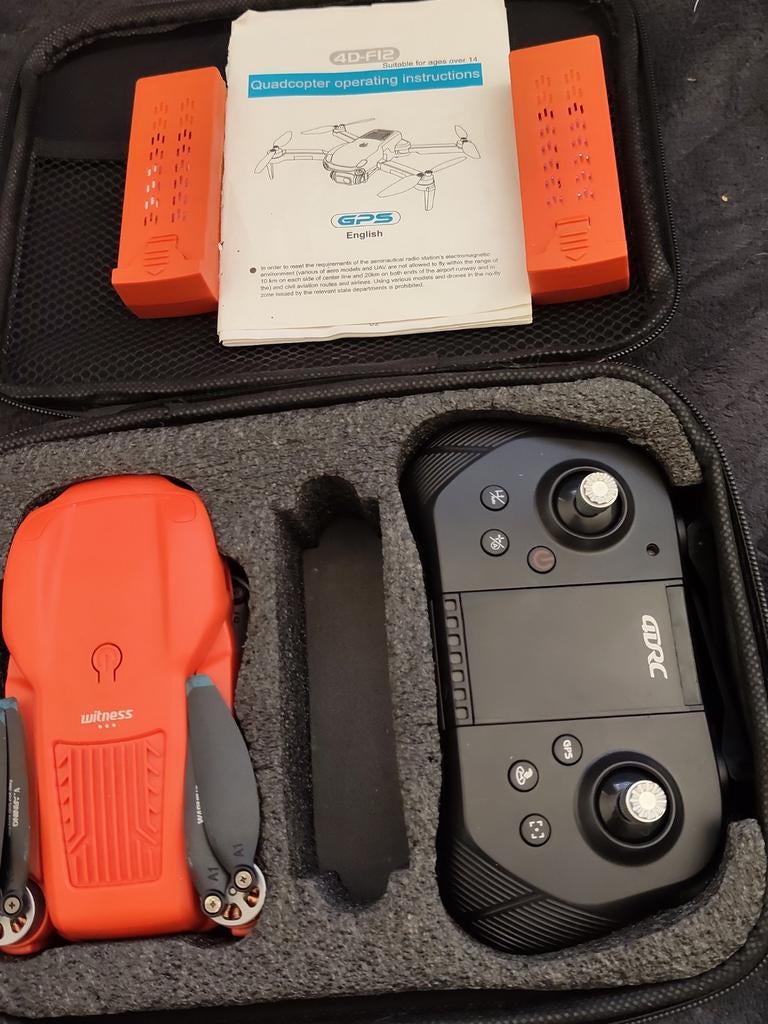 GPS Drone voor beginners - 2 km bereik, 2 accu's, Ophalen of Verzenden