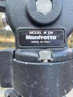 Manfrotto 117 + 136 statief – Professioneel studio statief, Audio, Tv en Foto, Fotografie | Statieven en Balhoofden, Ophalen, Gebruikt