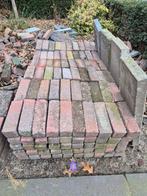 Gratis partij rood-grijze klinkers, Ophalen, Gebruikt, Beton, Klinkers