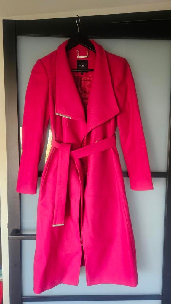 Ted Baker jas, maat 1 (XS), zo goed als nieuw, Ophalen of Verzenden, Zo goed als nieuw, Roze, Maat 34 (XS) of kleiner