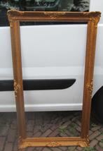 Mooie Antieke vergulde houten Barok Lijst - 134x74 / 120x60, Ophalen, 125 cm of meer, Zo goed als nieuw, 75 cm of meer