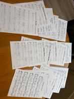 Diverse bladmuziek voor piano en zang - Pop, Klassiek, Blues, Gebruikt, Overige soorten, Ophalen of Verzenden, Piano