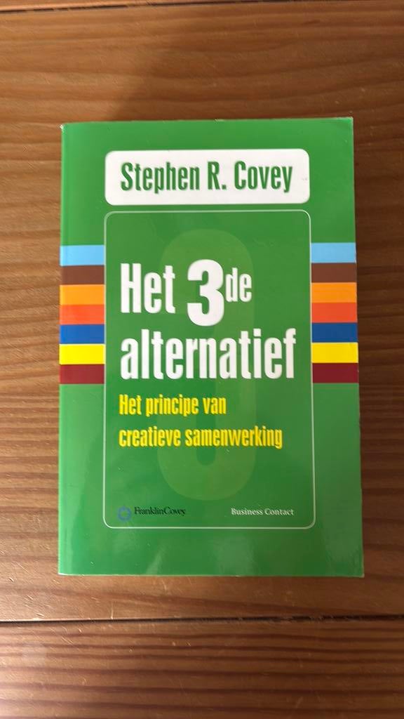 Het 3de alternatief, Boeken, Ophalen of Verzenden, Zo goed als nieuw