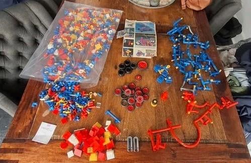 Vintage Plasticant Mobilo Constructiespeelgoed Jaren 60-70, Ophalen of Verzenden, Gebruikt, Jongen of Meisje