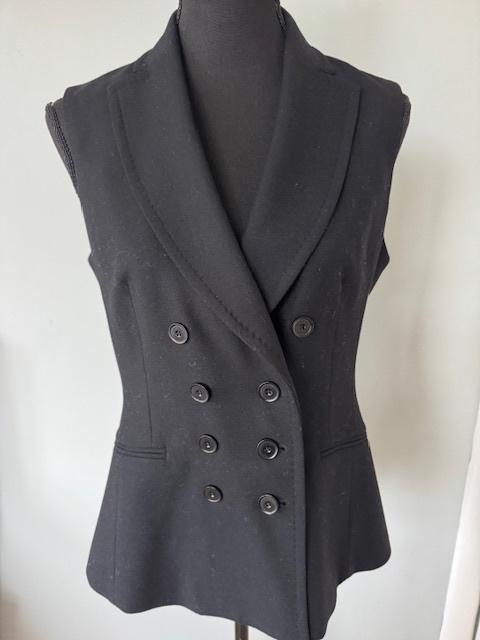 Nieuw mouwloos zwart colbert van Karen Miller maat 40., Kleding | Dames, Maat 38/40 (M), Karen Millen, Zwart, Nieuw