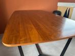 Walnoot fineer eettafel Made, Huis en Inrichting, Tafels | Eettafels, Gebruikt, 50 tot 100 cm, 150 tot 200 cm, Vier personen