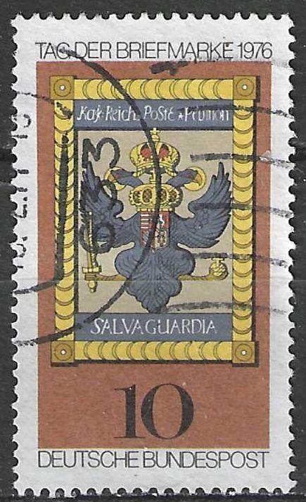 Duitsland Bundespost 1976 - Yvert 752 - Postzegeldag (ST), Verzenden, BRD, Gestempeld