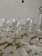 Wedgewood Toscane Kristallen glazen en karaf AH, Ophalen of Verzenden, Zo goed als nieuw, Overige typen