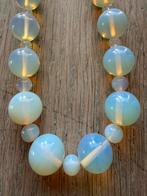 Opaline of maansteen ketting, Ophalen of Verzenden, Zo goed als nieuw