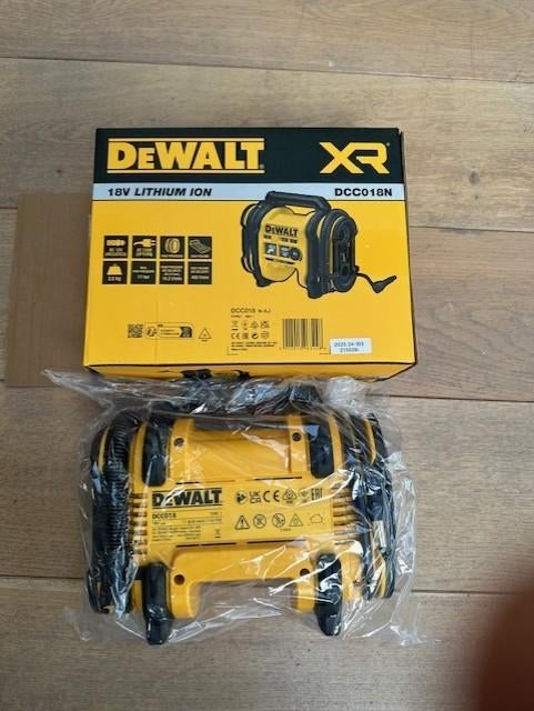 Dewalt DCC018N accu luchtpomp 18v (nieuw), 10 bar of meer, Nieuw, Ophalen of Verzenden, Minder dan 200 liter/min