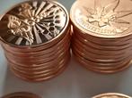Golden State Mint: 20 munten, puur koper. COPPER Rounds USA!, Ophalen of Verzenden, Koper
