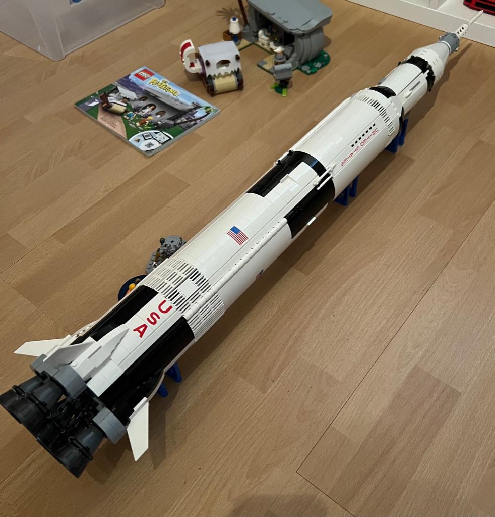 lego Nasa Apollo Saturn V 21309, Ophalen, Zo goed als nieuw