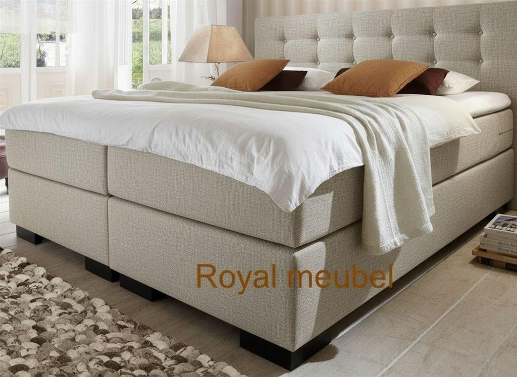 Bellini Boxspring bed complete set NU Extra Aanbieding!, Ophalen of Verzenden, Nieuw, Tweepersoons