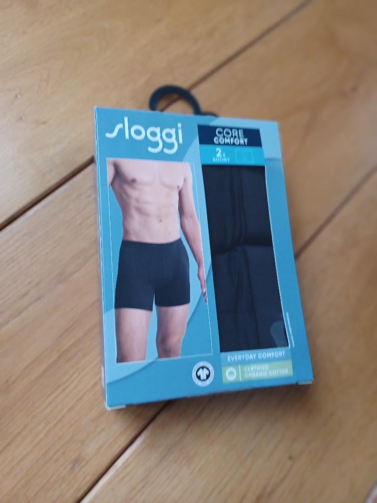 Sloggi Core comfort short zwart maat M - 2 stuks / nieuw, Ophalen of Verzenden, Zwart, Sloggi, Boxer