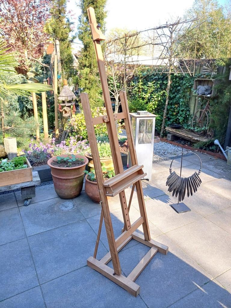 Houten Schildersezel - Perfect voor Kunstenaars, Ophalen of Verzenden, Gebruikt, Ezel