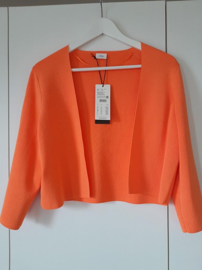 S Oliver vestje, oranje, nieuw, maat 38, Maat 38/40 (M), Nieuw, Oranje, S. OLIVER