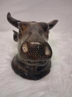 Bronzen beeld koe, Antiek en Kunst, Antiek | Koper en Brons, Ophalen of Verzenden