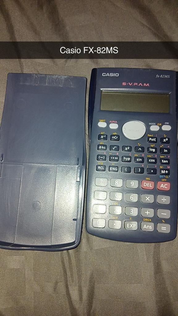 Rekenmachine casio FX-82MS, Diversen, Rekenmachines, Ophalen