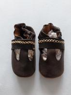 Oxxy donkerbruin leren baby meisjes schoentjes maat 19 NIEUW, Schoentjes, Oxxy, Meisje, Nieuw