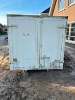 Container opslag bouw, Ophalen, Gebruikt