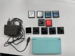 Nintendo DSi met oplader en 6 R4 cards, Spelcomputers en Games, Spelcomputers | Nintendo DS, Blauw, Dsi, Ophalen of Verzenden