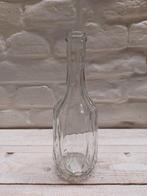 Decoratieve glazen fles met reliëfpatroon, Overige kleuren, Verzenden, Minder dan 50 cm, Glas
