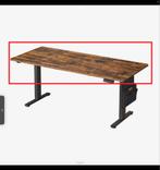 Bureau met nieuw blad (180x80 cm) en verstelbare poten, Ophalen, Nieuw