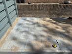 68 Tuintegels 30x40 cm met bandjes - Grijs beton, Ophalen, Nieuw, 10 m² of meer, Beton