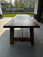 Houten eettafel 275x100, Huis en Inrichting, Tafels | Eettafels, Ophalen, Gebruikt, 200 cm of meer, 50 tot 100 cm