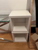 2x Witte Opbergkubussen– 34,5 cm, Huis en Inrichting, Kasten | Wandmeubels, Ophalen, Zo goed als nieuw, Minder dan 150 cm, Minder dan 100 cm
