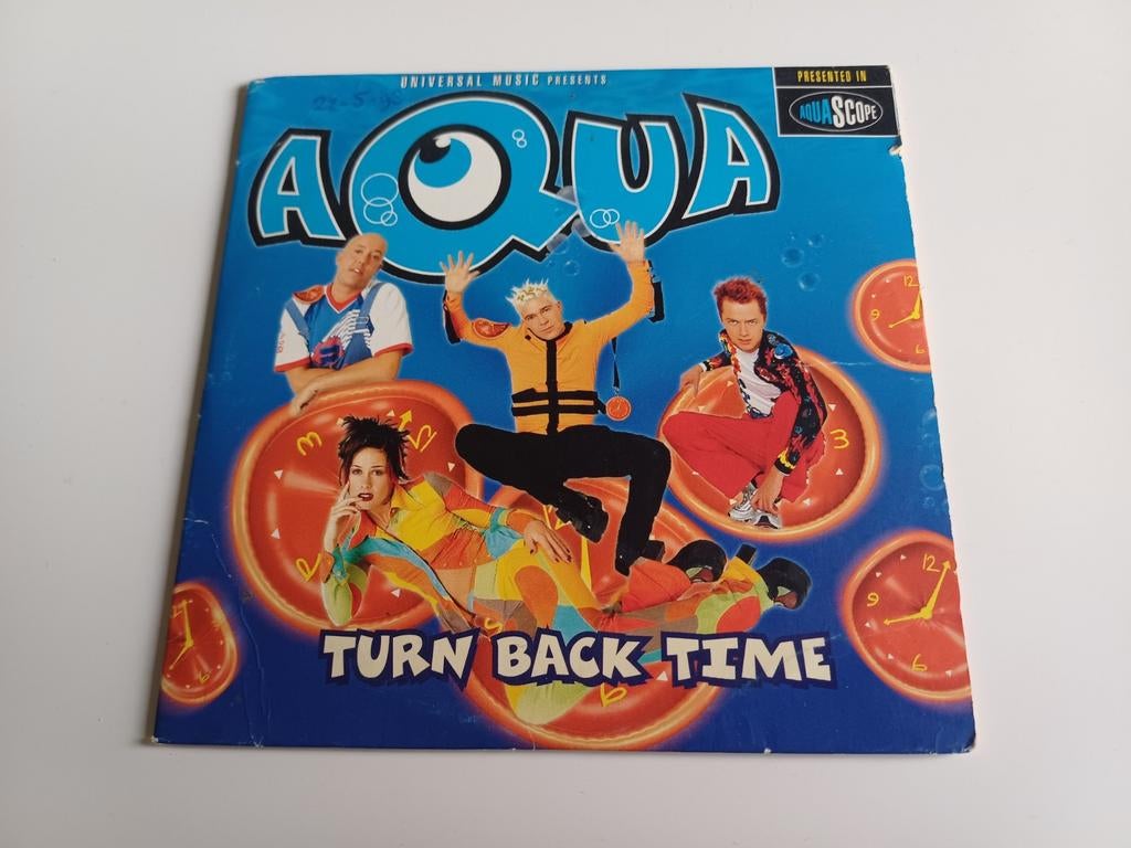 Aqua-Turn back time, 1 single, Verzenden, Pop