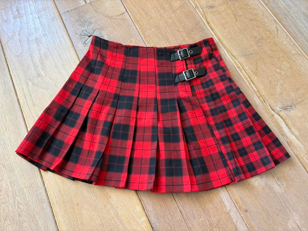Rood zwart geruit rokje H&M maat 38, Kleding | Dames, Rokken, Maat 38/40 (M), Ophalen of Verzenden, Zo goed als nieuw, Boven de knie